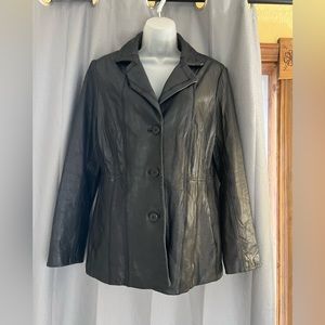 Beautiful Black Leather Jacket